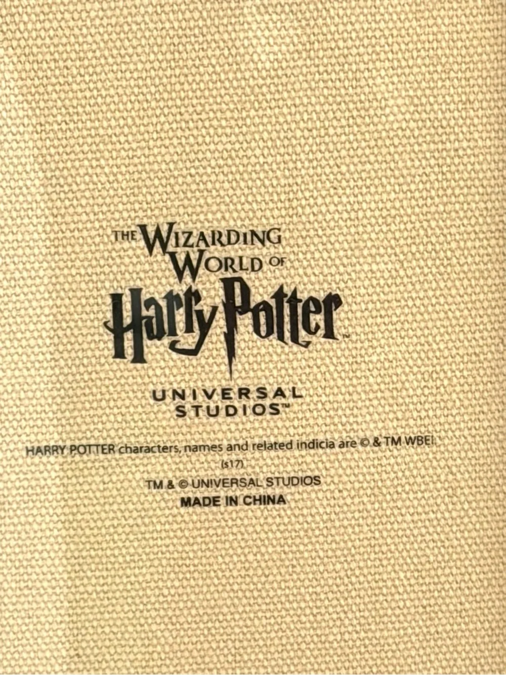 Two Harry Potter Gringotts Cream Canvas Lanyard Universal Studio IDHolder